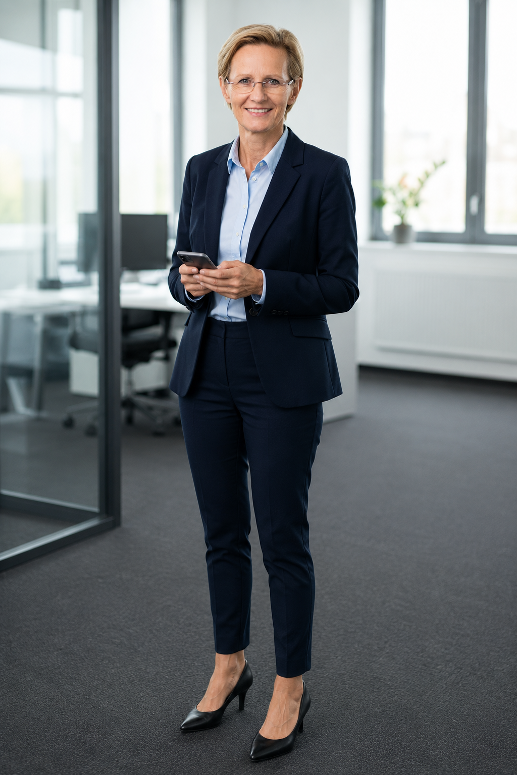 Nicole Barbara Martin standing - professional crypto educator